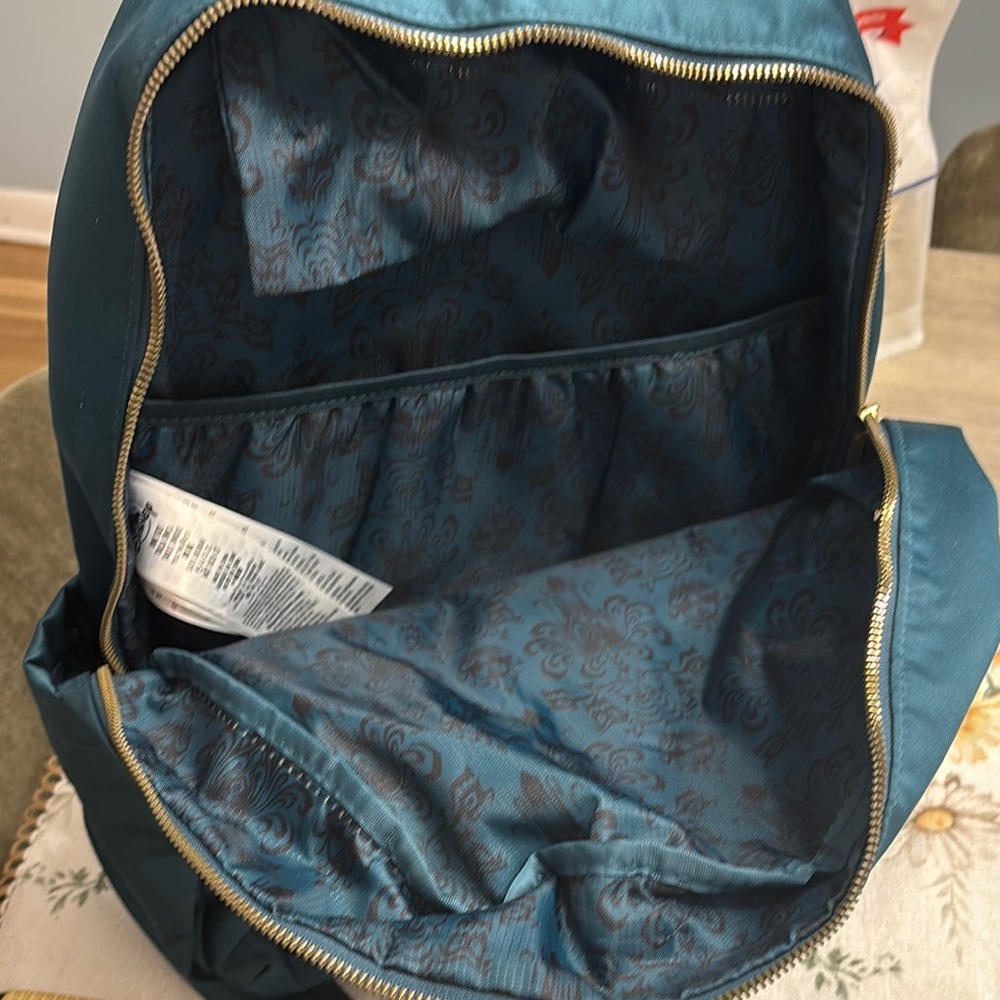 Disney Blue and Black Backpack with Artistic Design - Picture 4 of 7